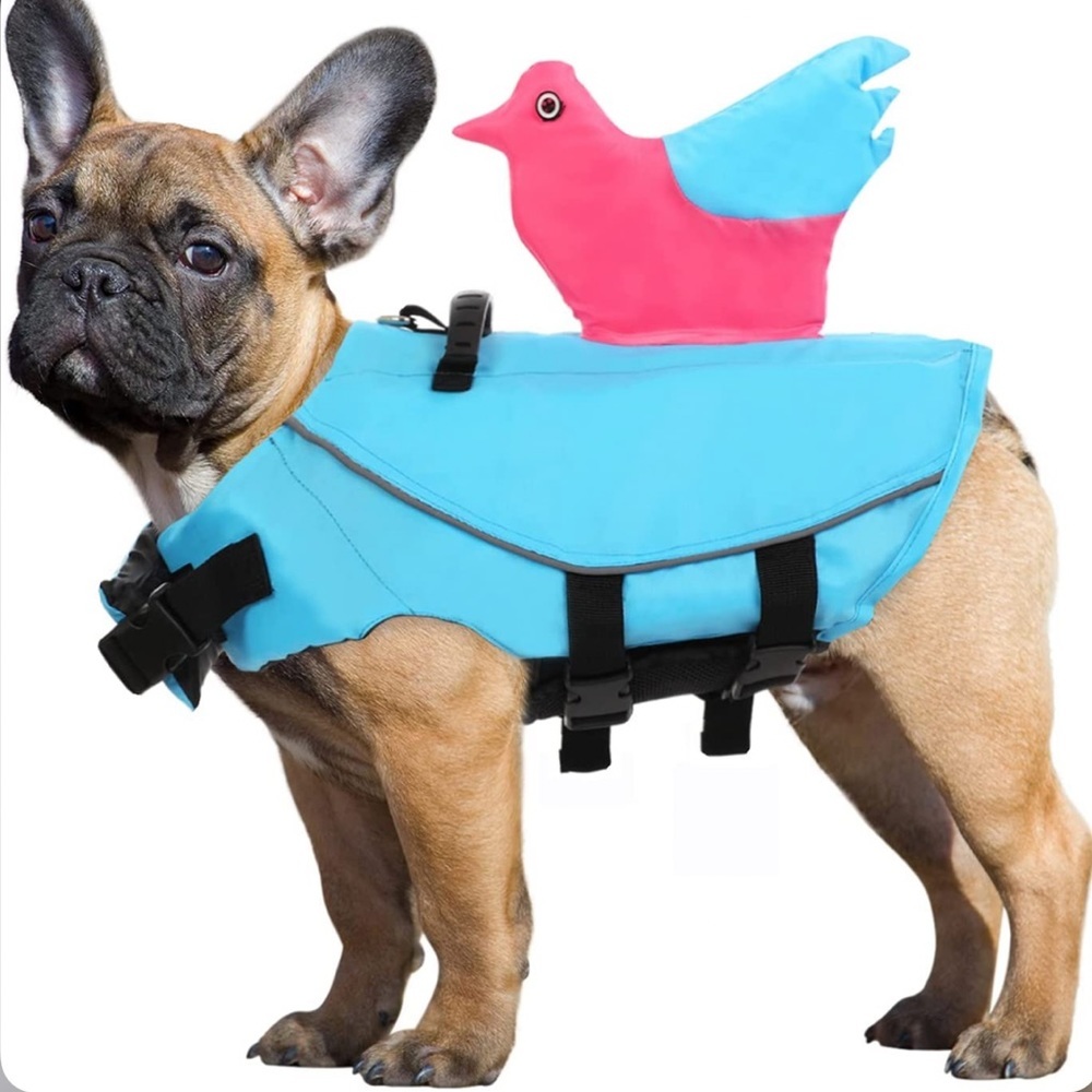 NWOT Phyxin Dog Life Jacket for Dogs Pet Dog Life Vest for Swimming Size…